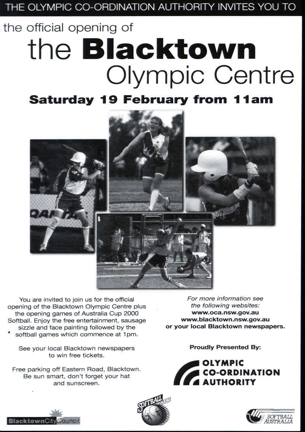 Official Opening Blacktown Olympic Centre, 2000