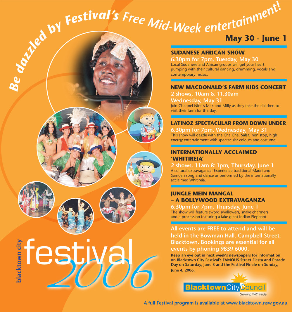 Blacktown City Festival, 2006