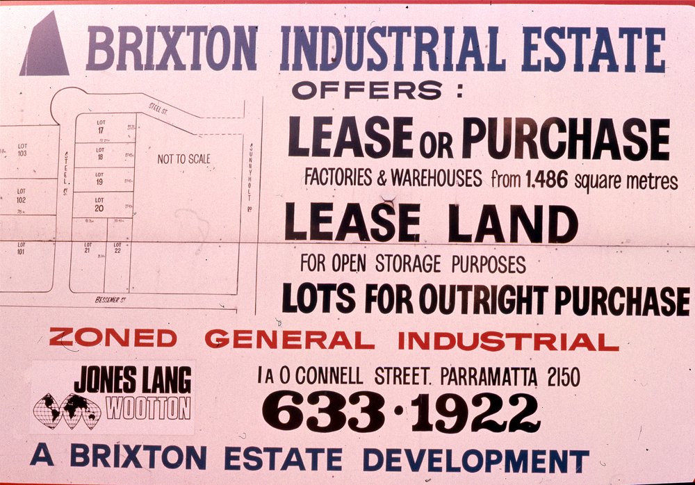 Industrial development, Blacktown