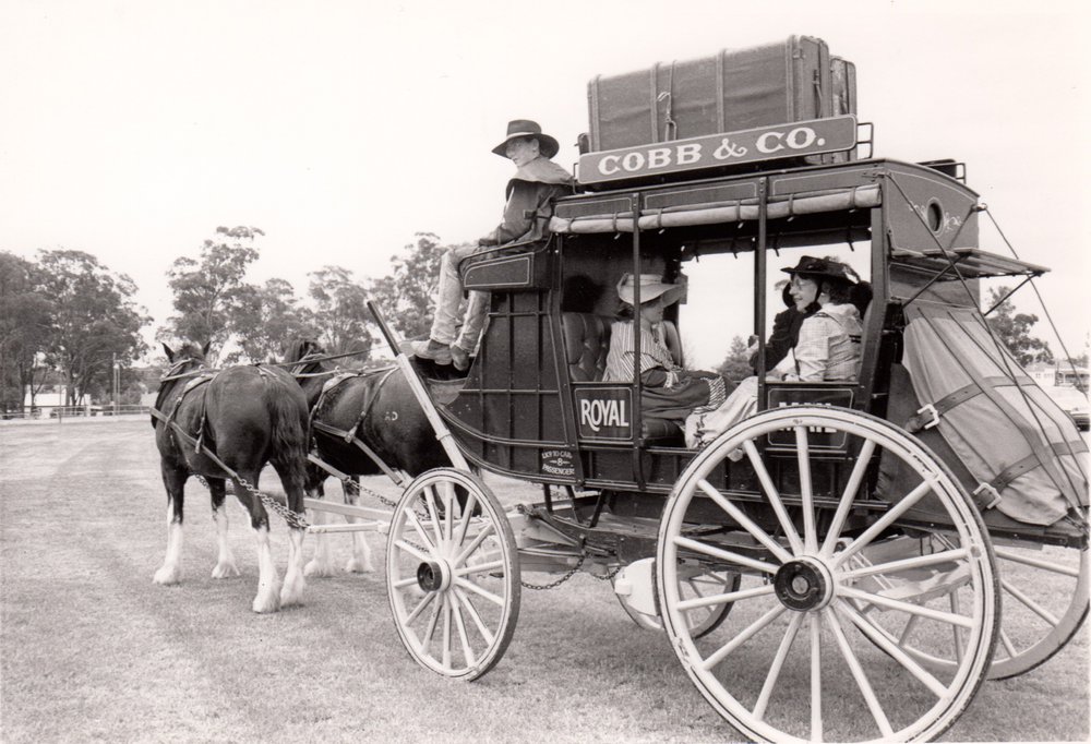 Bicentennial event, Cobb and Co. Coach Service
