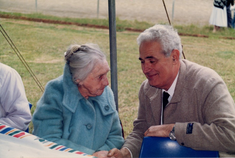 Alderman George Nicolaidis at a Bicentennial event 