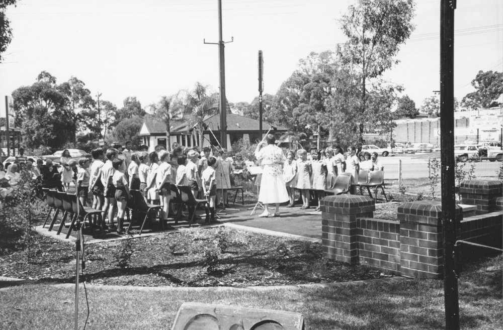 Pope John Paul II Memorial Garden, official opening