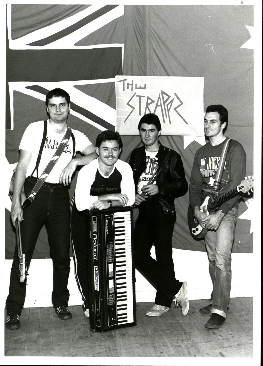 The Strappz, local rock band group