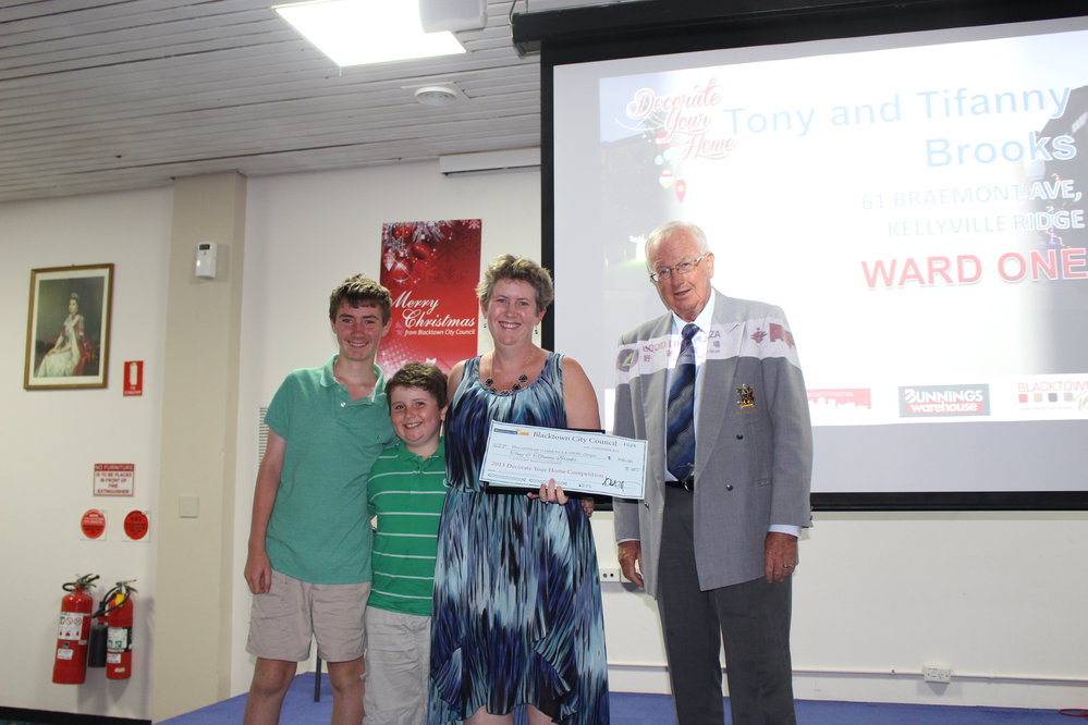 Blacktown City Council's Decorate Your Homes Christmas Light competition, 2013