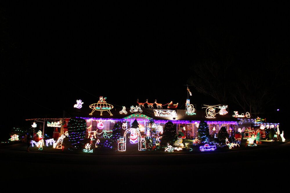 Blacktown City Council's Decorate Your Homes Christmas Light competition, 2013