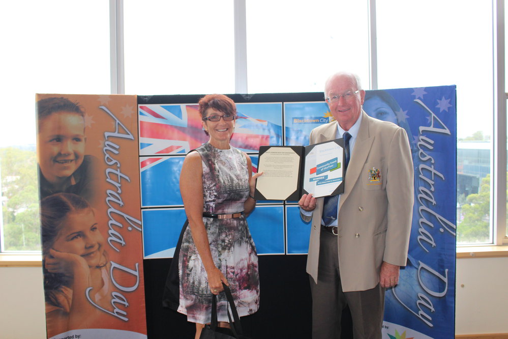 Blacktown City Council Australia Day Awards, 2014