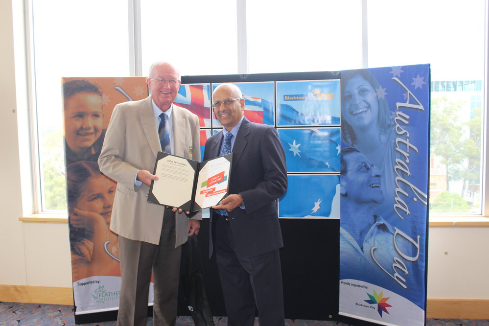 Blacktown City Council Australia Day Awards, 2014