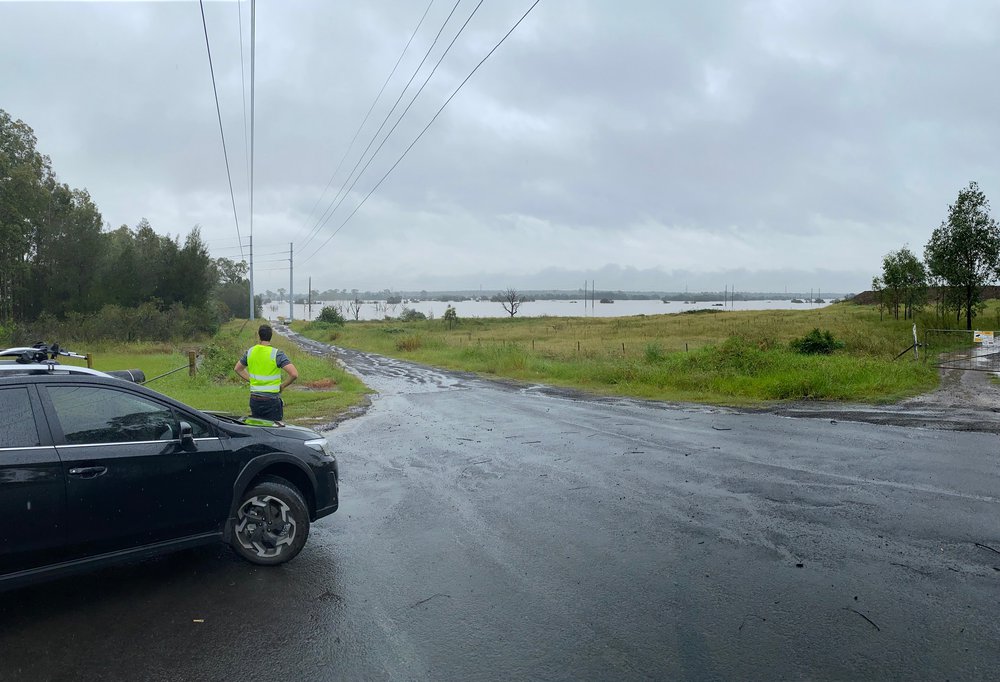 Flooding at Vineyard, 2021 