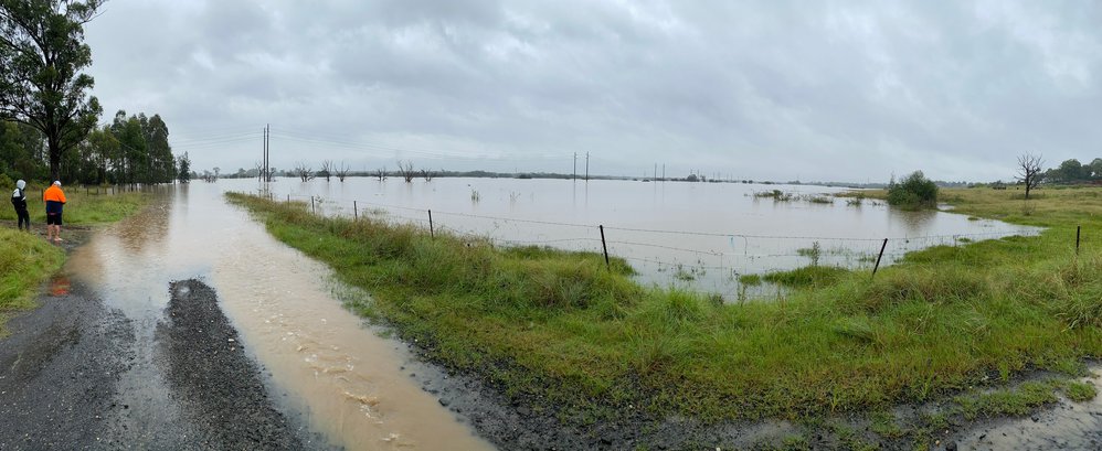 Flooding at Vineyard, 2021 
