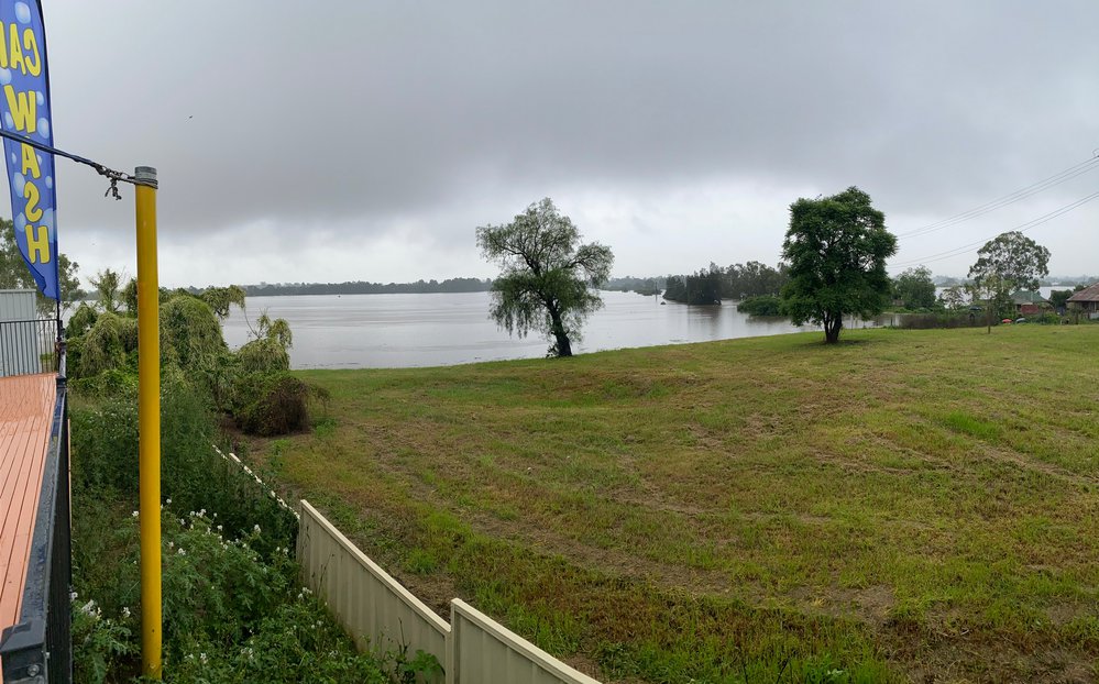 Flooding at Riverstone, 2021 