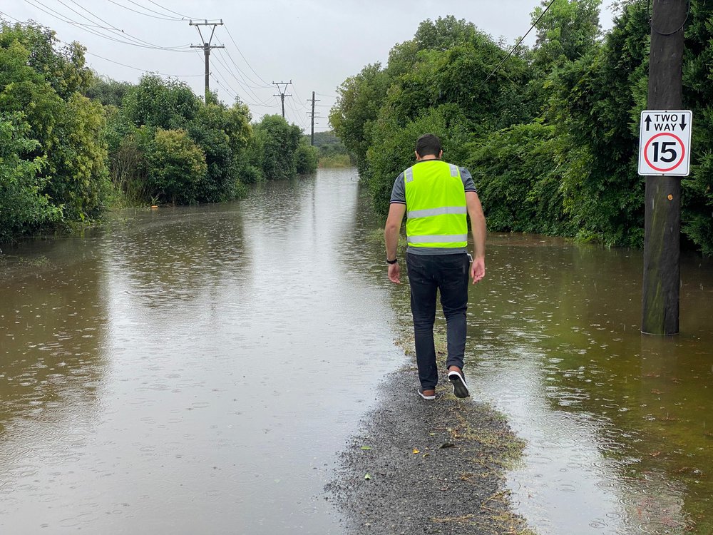 Flooding at Riverstone, 2021