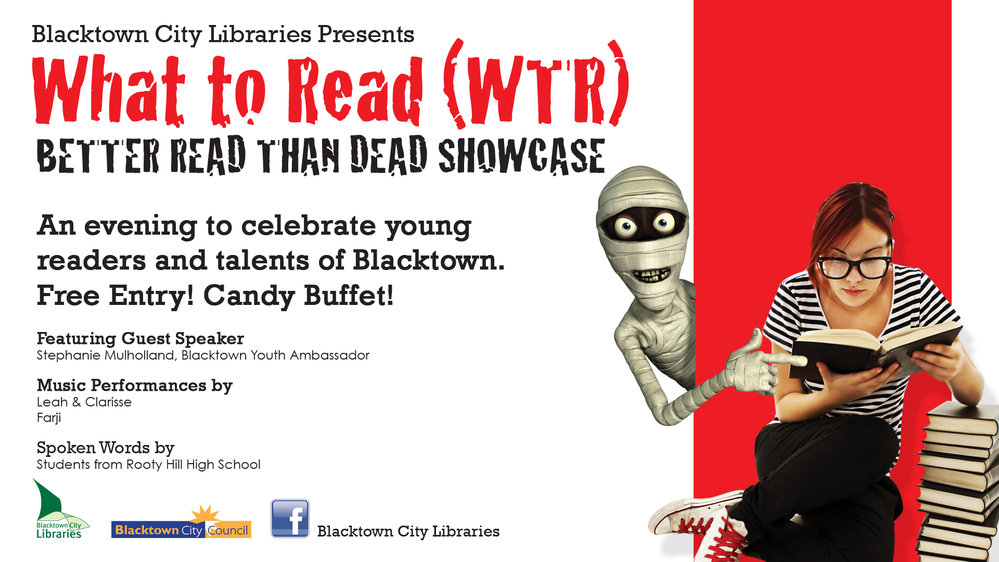 What to Read (WTR) Better Read than Dead Showcase, 2014