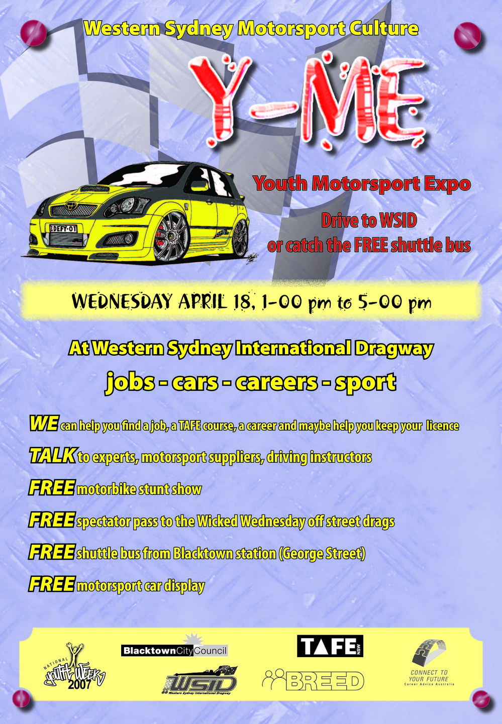 Y-Me Youth Motorsport Expo, 2007