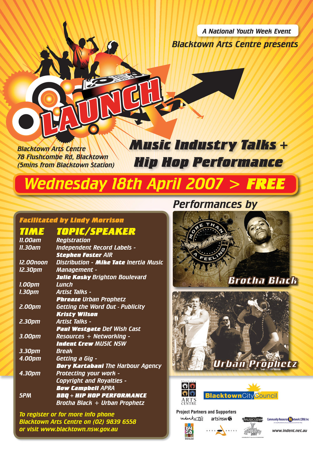 Launch, Music Industry Talks   Hip Hop Performance, 2007