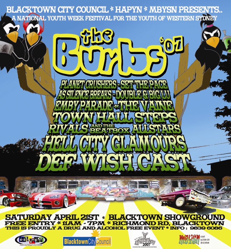 The Burbs '07 Festival, 2007