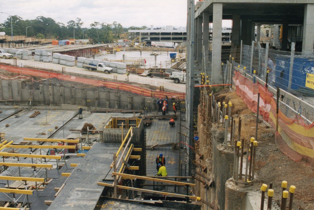 Construction of Max Webber Library and Westpoint extensions, 2003