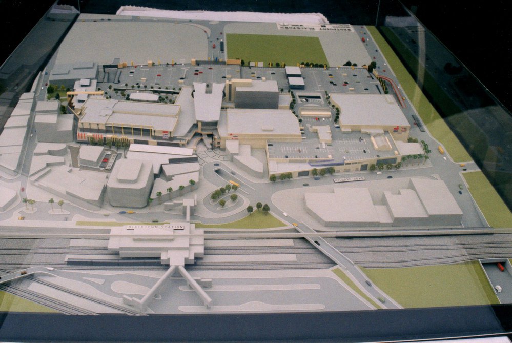 Blacktown Westpoint extensions model, 2003