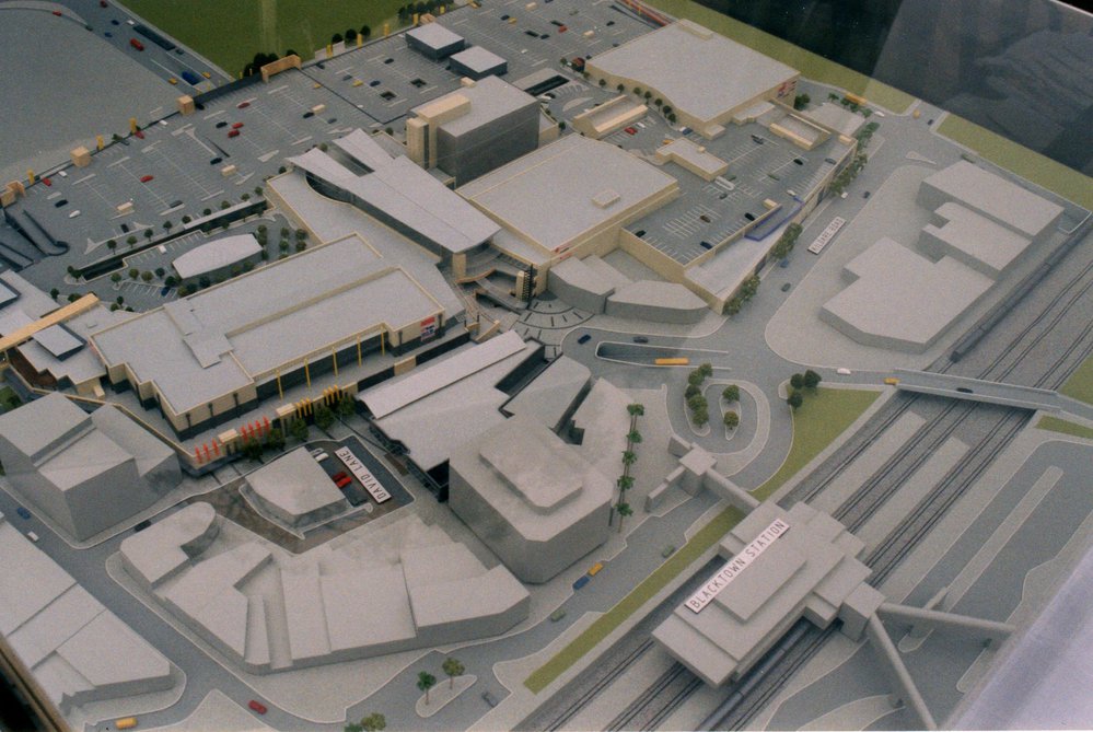 Blacktown Westpoint extensions model, 2003