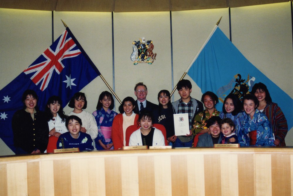 Japanese students visit to Blacktown