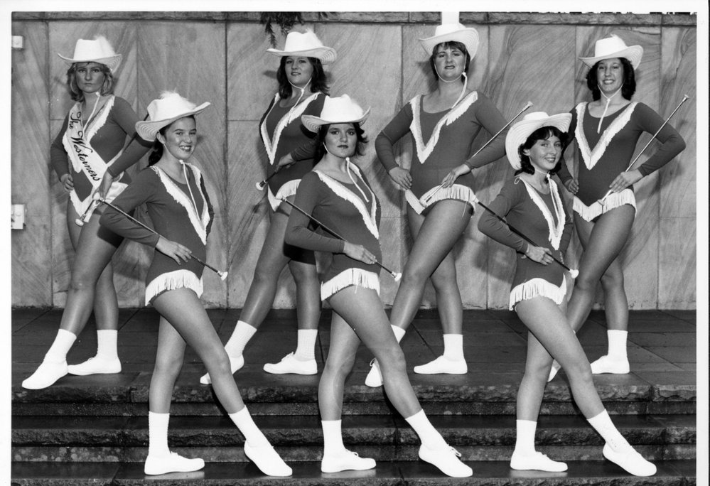 Westerners Drum Majorettes group