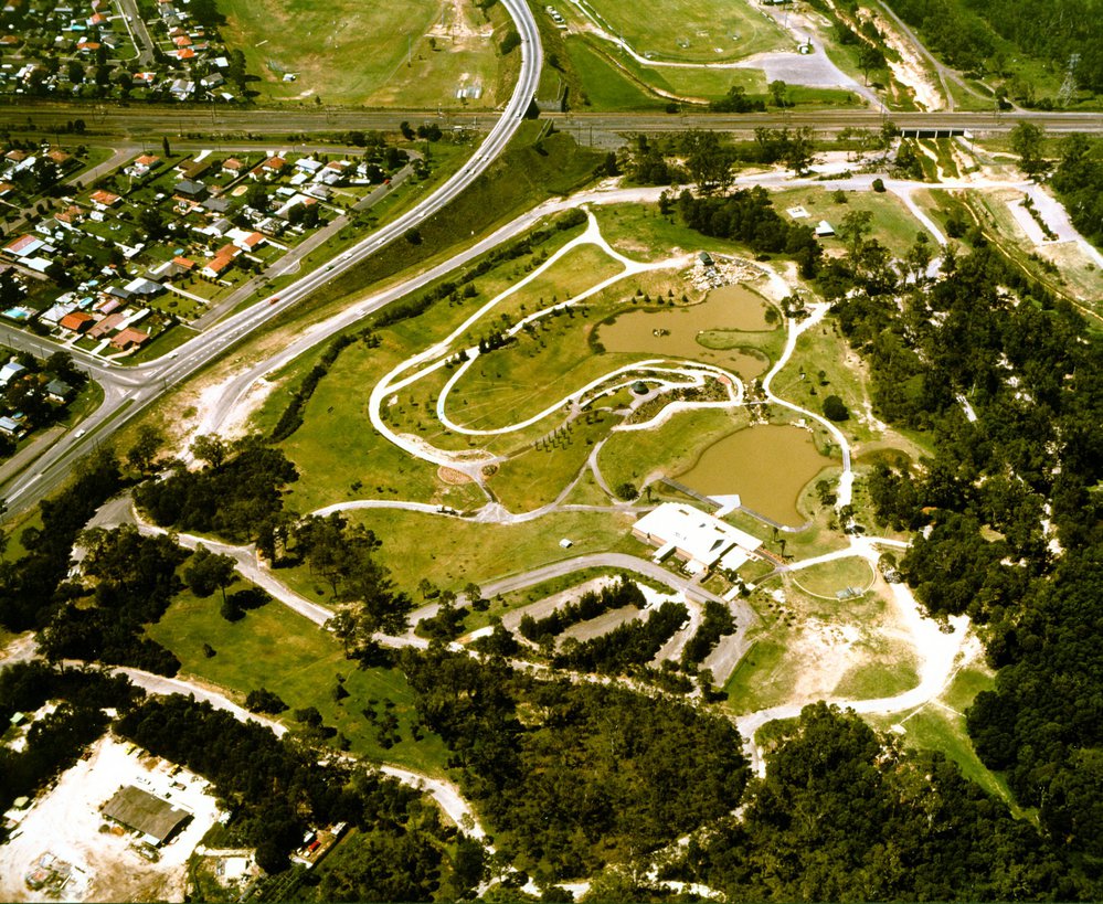 Aerial view of Nurragingy Reserve, Doonside, c 1988