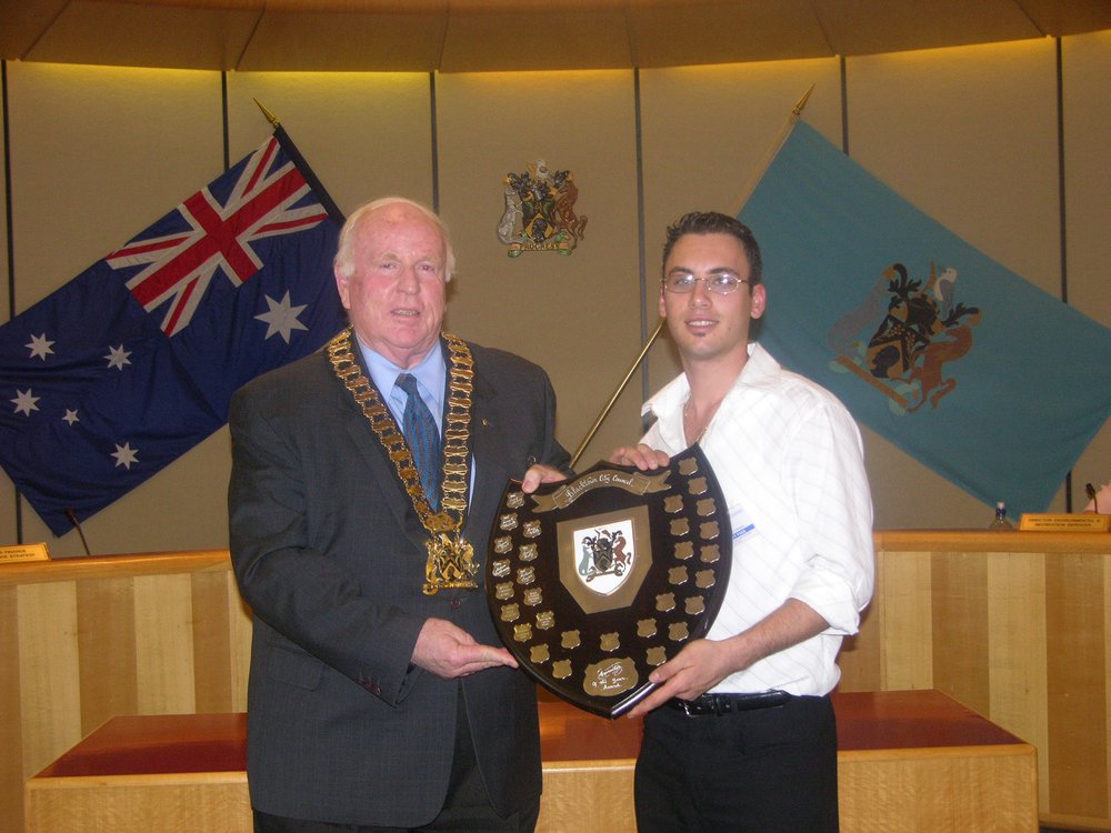 Mathew Azzopardi, 2005 Apprentice of the Year