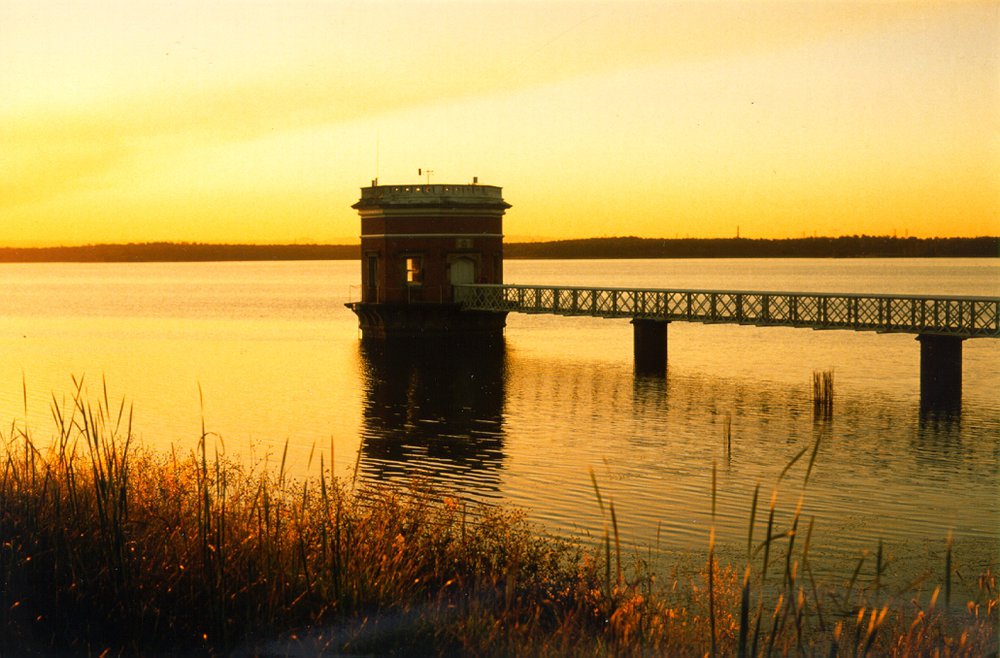 Prospect Reservoir - sunset view