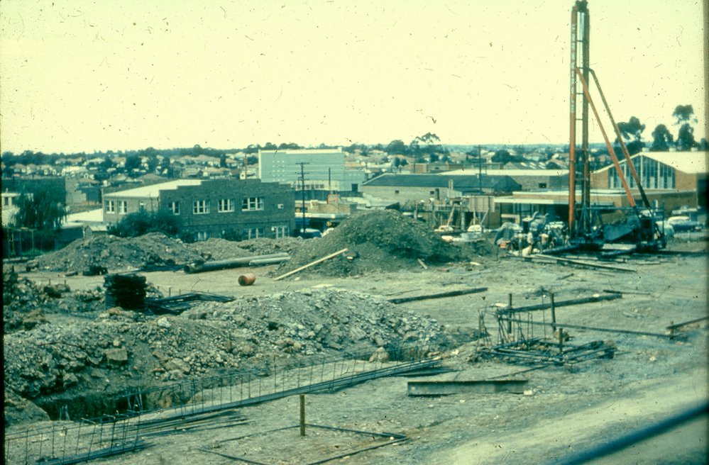 Construction of Blacktown Civic Centre, Blacktown