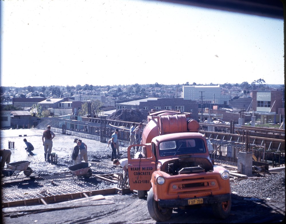 Construction of Blacktown Civic Centre, Blacktown