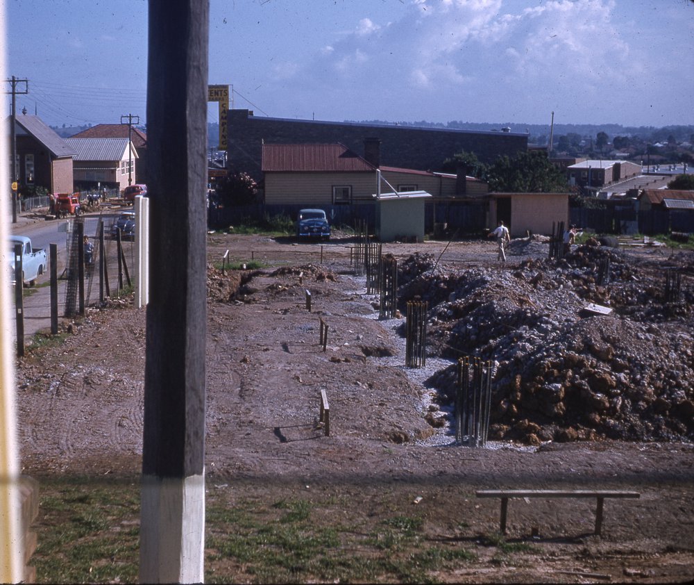 Construction of Blacktown Civic Centre, Blacktown