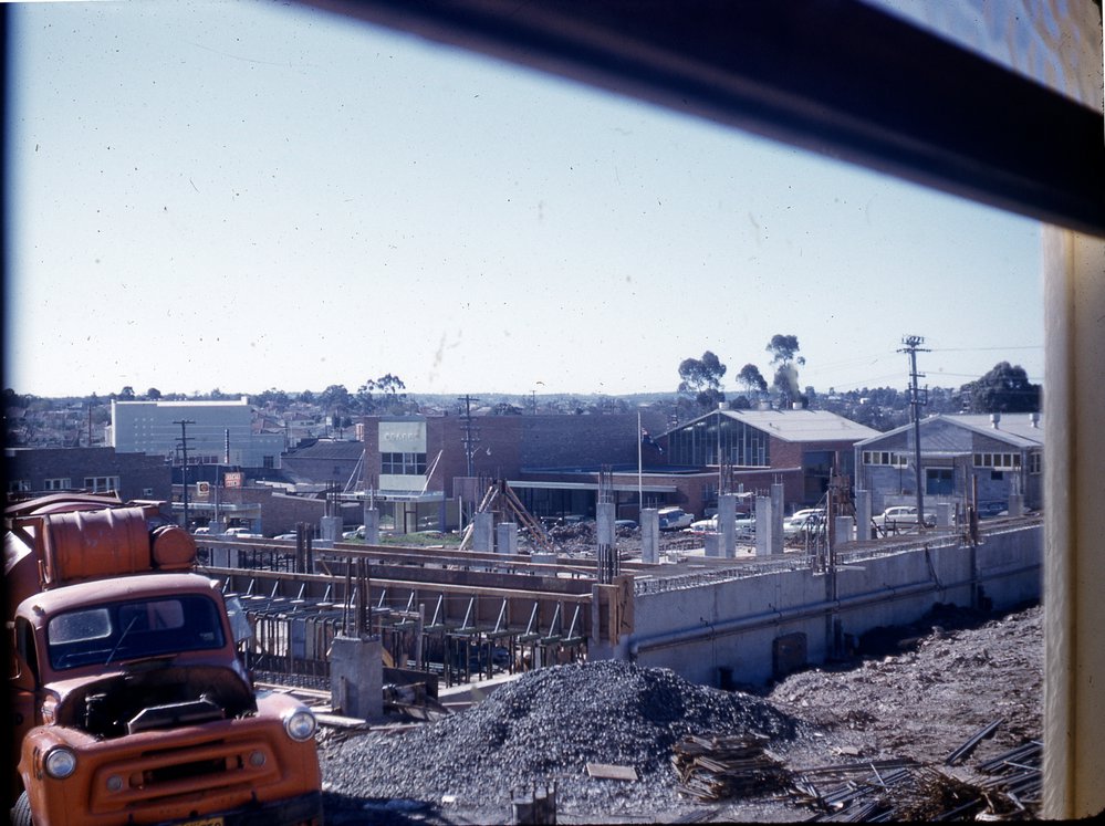 Construction of Blacktown Civic Centre, Blacktown