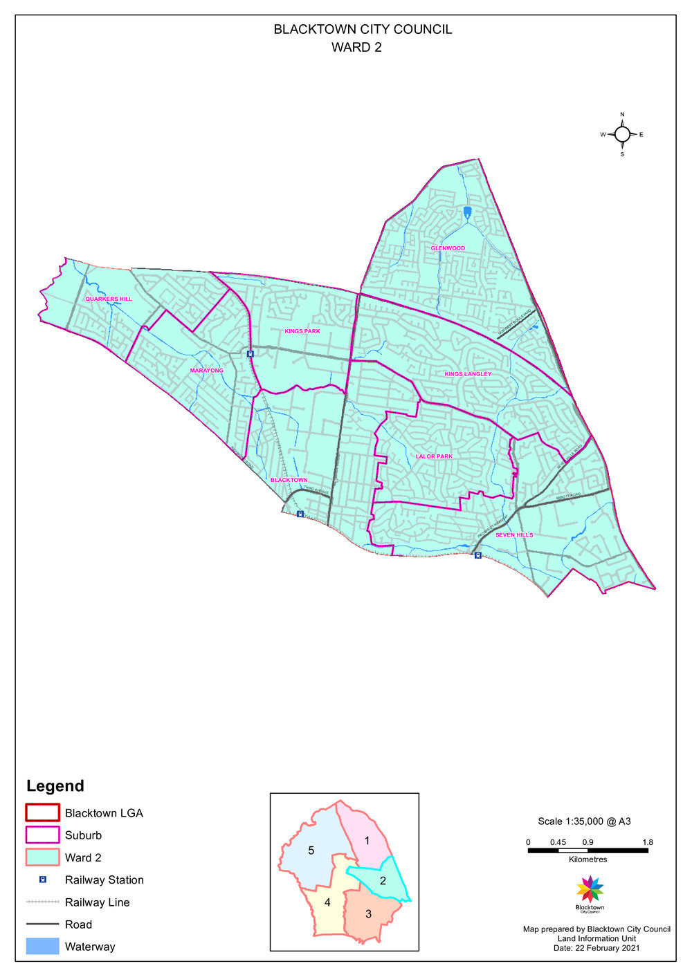 Blacktown City Council Ward 2, 2021