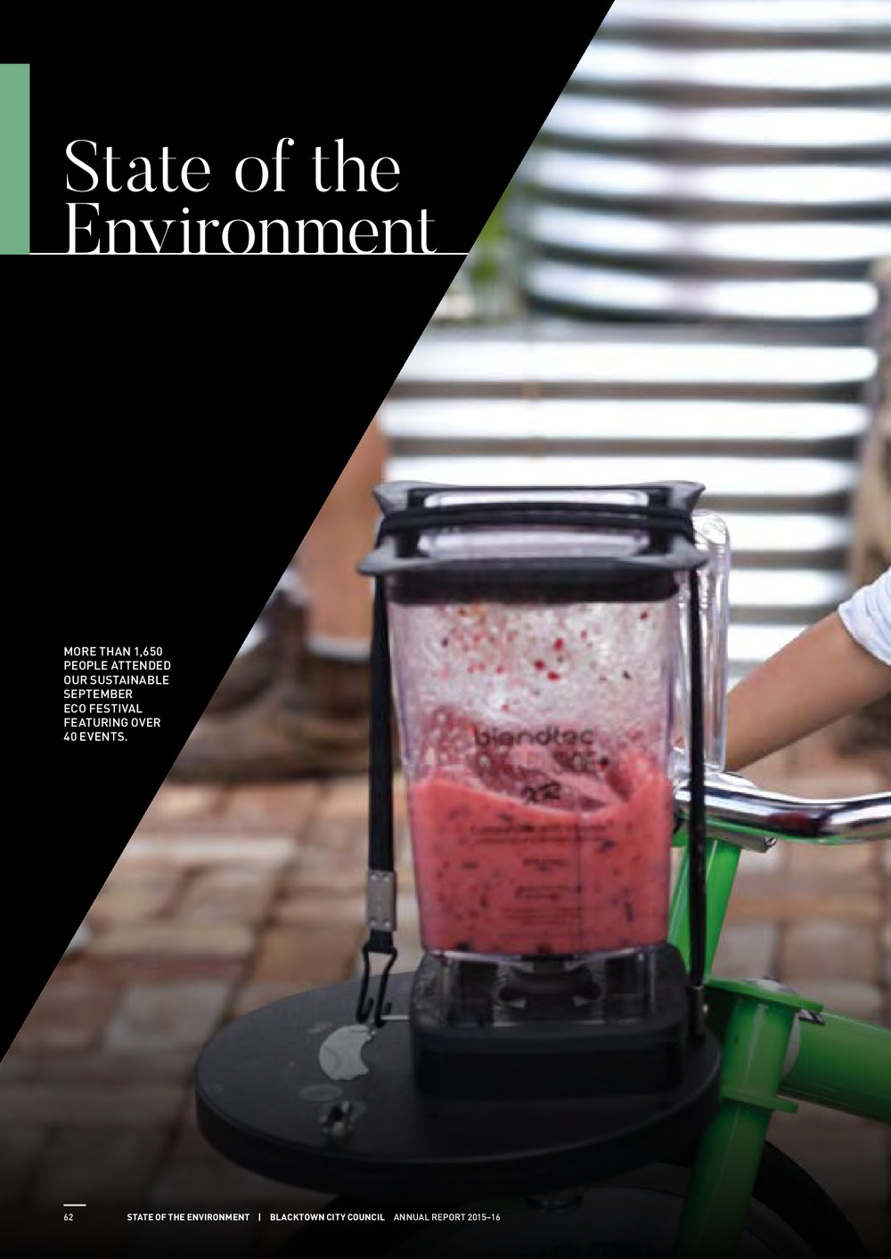 Blacktown City State of the Environment Report, 2015-2016