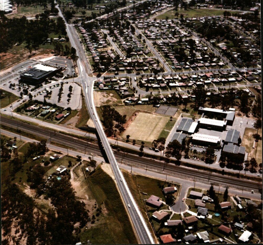 Aerial view of Rooty Hill