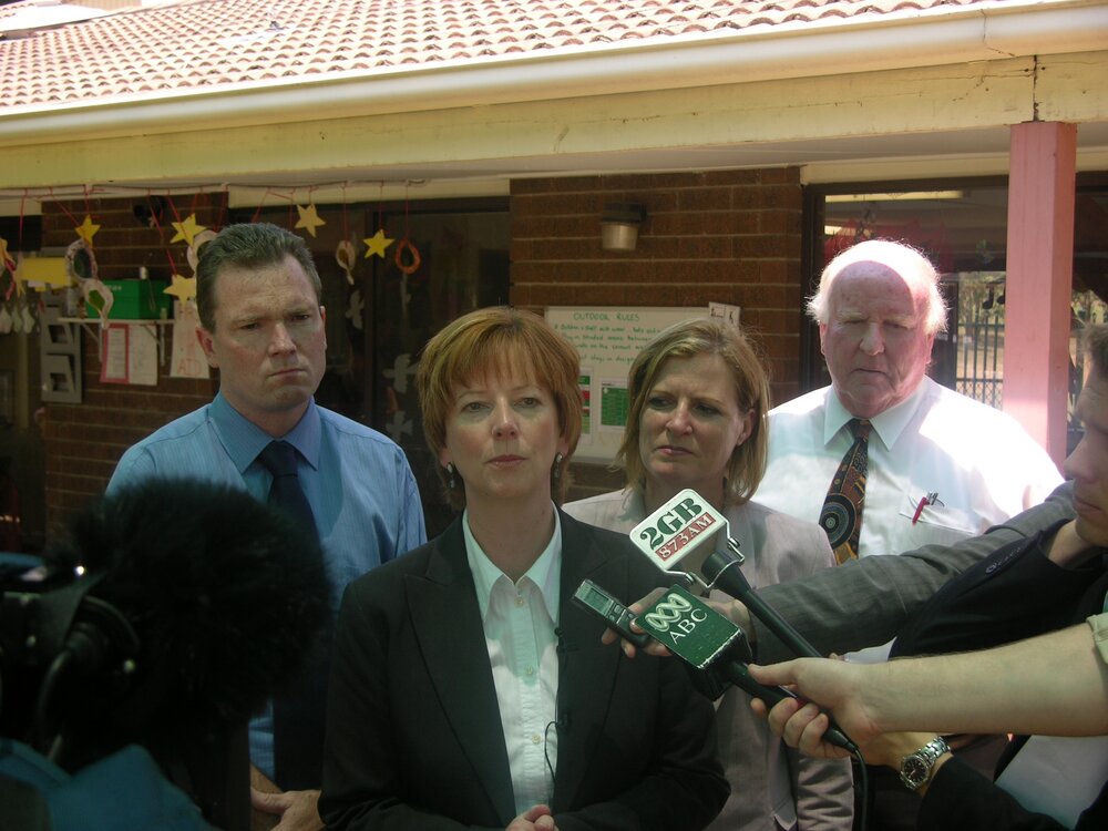 Julia Gillard's visit to Blacktown