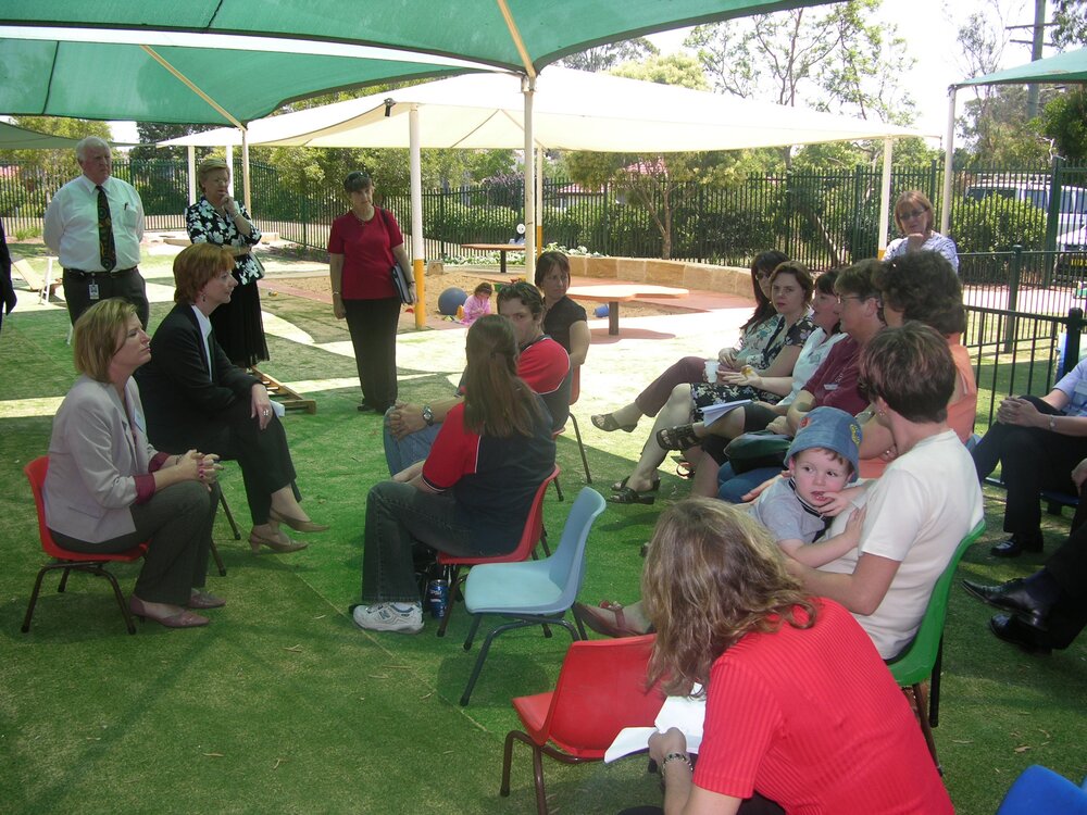 Julia Gillard's visit to Blacktown