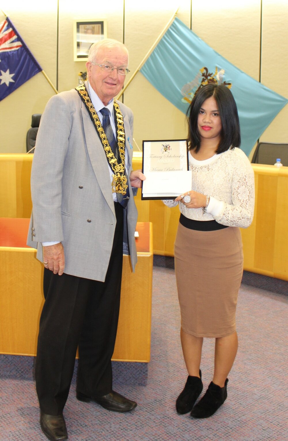 Anne Aquilina Memorial Scholarship, 2014