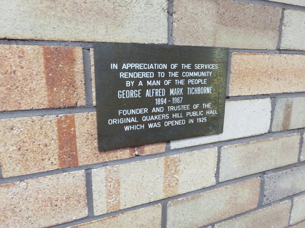 George Alfred Mark Tichborne (1894-1967) - Plaque