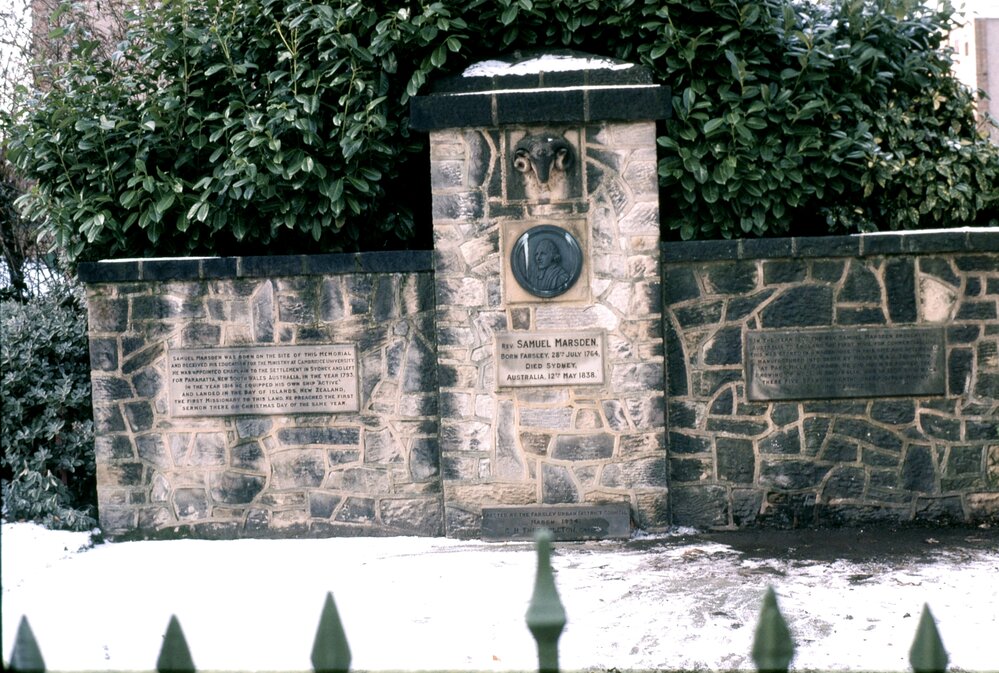Reverend Samuel Marsden - memorial