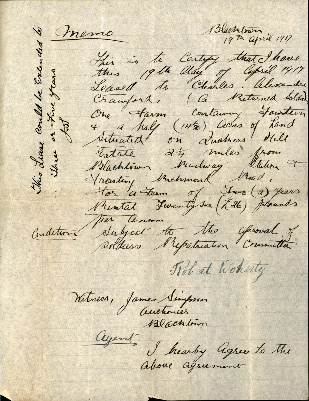 Lots 82 and 83, Quakers Hill Estate, Quakers Hill