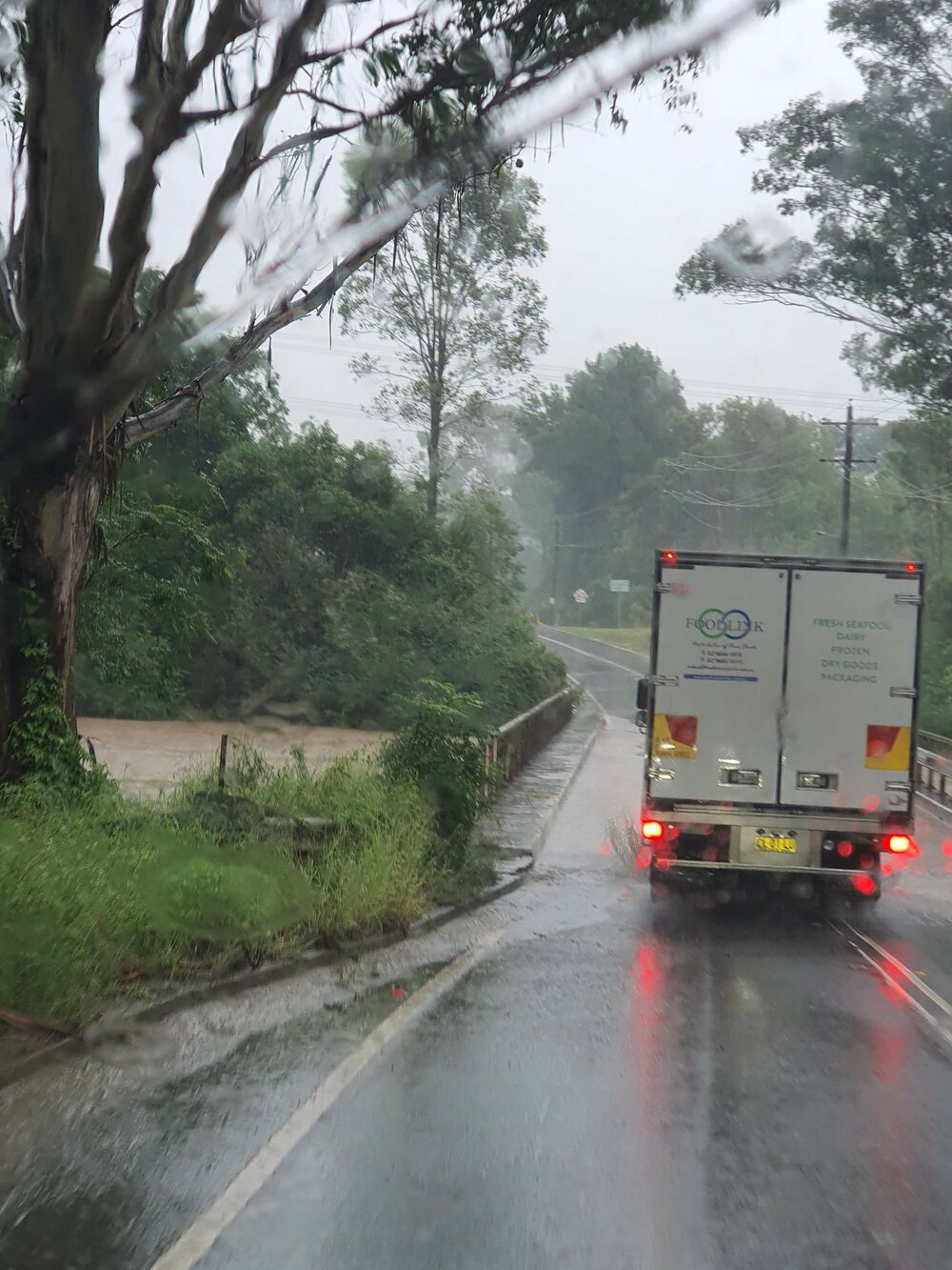 Flooding at Shanes Park, 2022