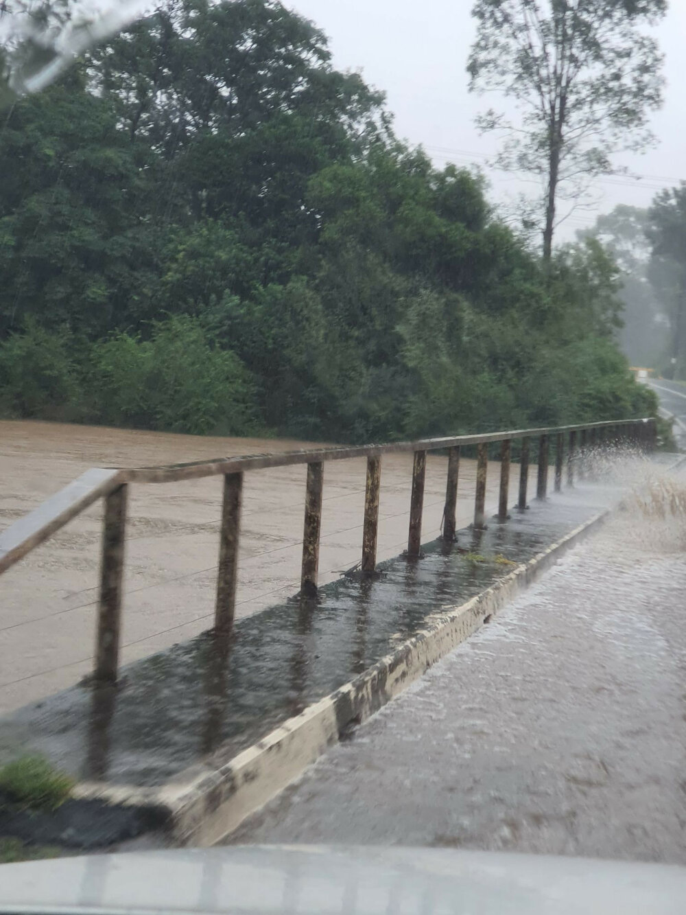 Flooding at Shanes Park, 2022