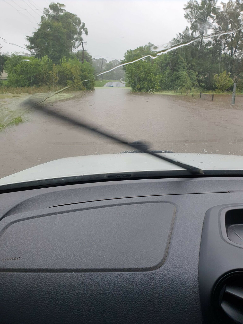 Flooding at Shanes Park, 2022