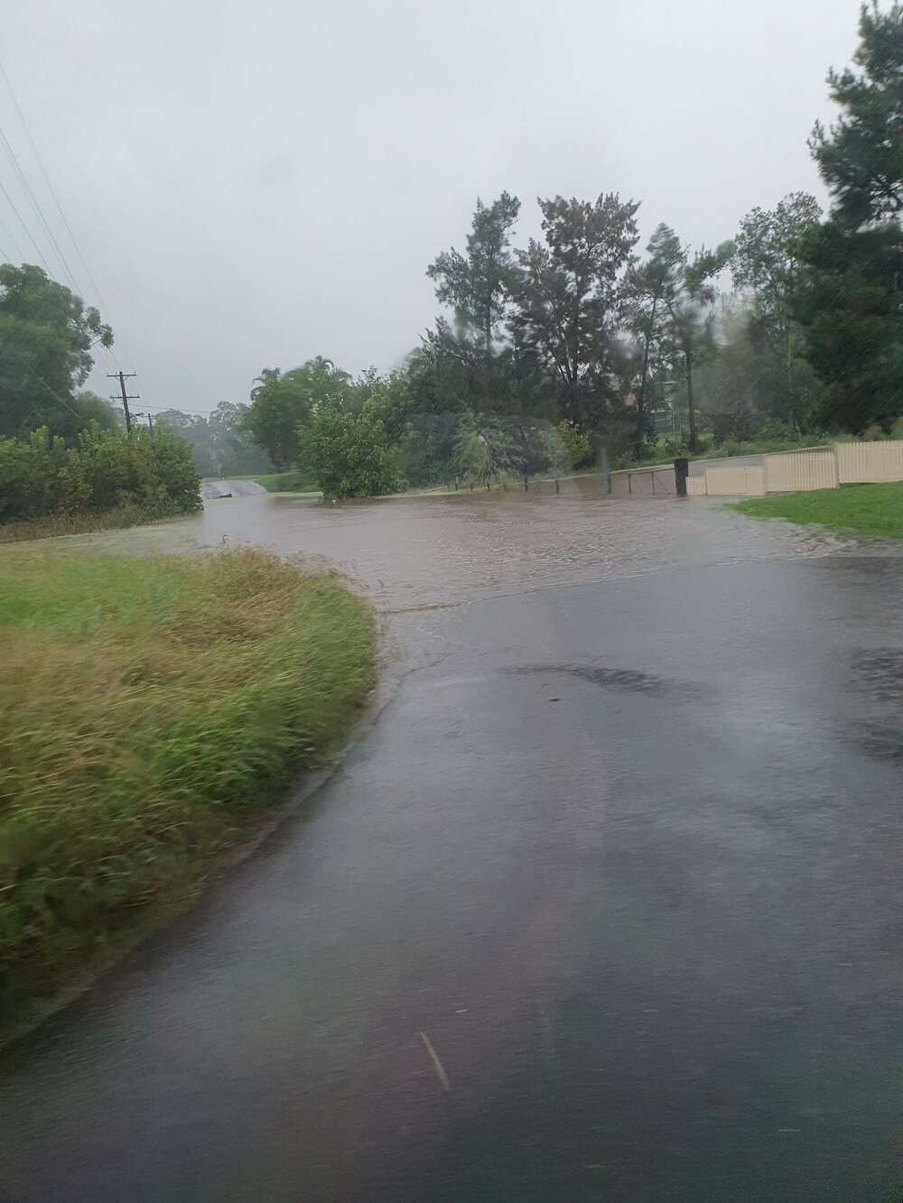 Flooding at Shanes Park, 2022