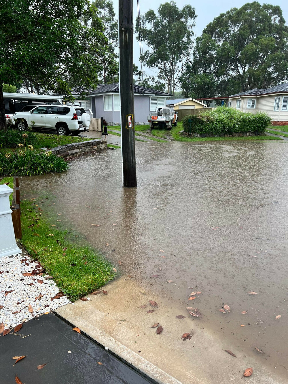 Flooding at Daffodil Street Marayong, 2022