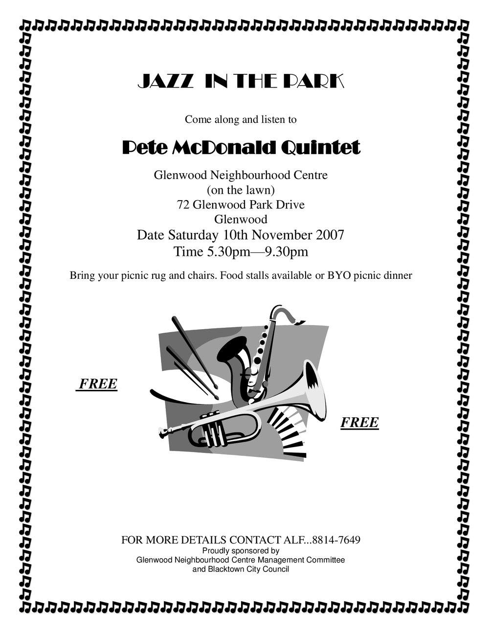 Jazz in the Park 2007