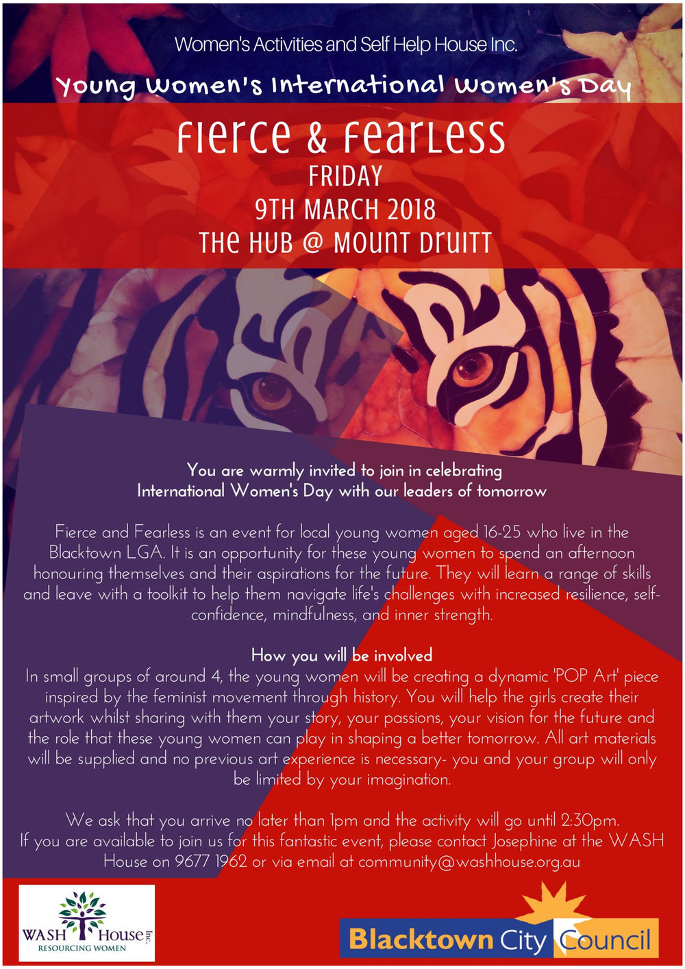 Young Women's International Women's Day, 2018