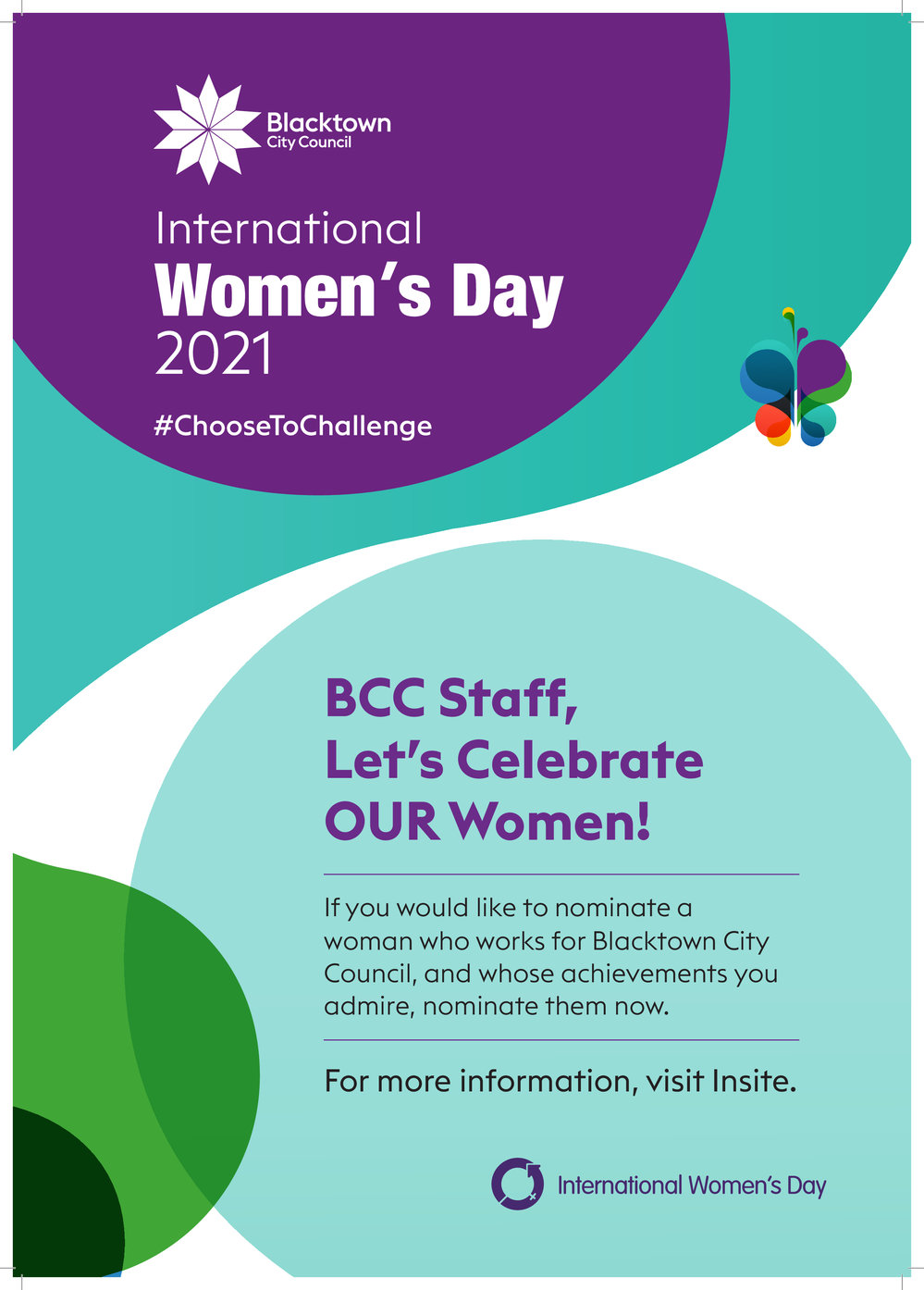 Blacktown City Councils Staff Award, International Women's Day, 2021