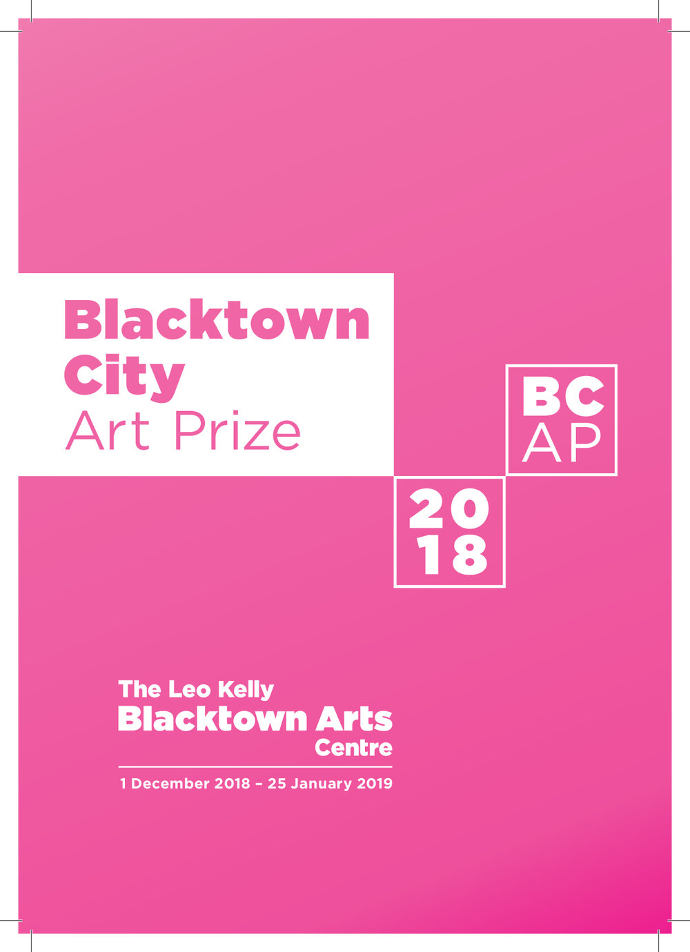 Blacktown City Art Prize, 2018