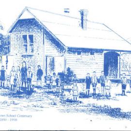 The Meadows Public School Centenary invitation, 1990